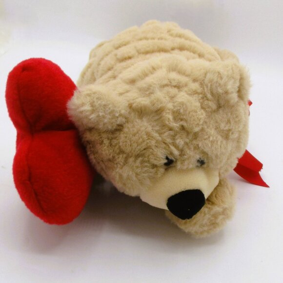 Ganz Get Your Hands On A Ganz Plush Bear Beary Sweet Teddy 12" Red Heart - Picture 6 of 6